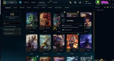CONTA SMURF UNRANKED 15 CAMPEÕES 2 SKIN