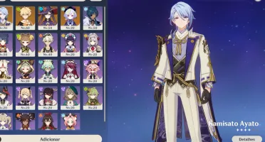 Conta Honkai Impact + conta Genshin Impact