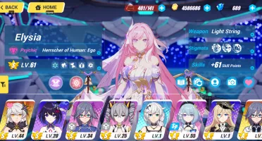 Conta Honkai Impact + conta Genshin Impact