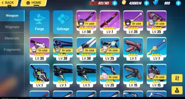 Conta Honkai Impact + conta Genshin Impact