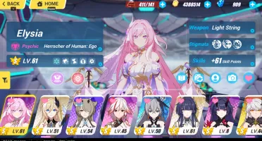 Conta Honkai Impact + conta Genshin Impact