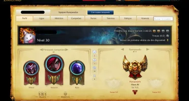 Conta League of Legends Gold IV + 35 Champions