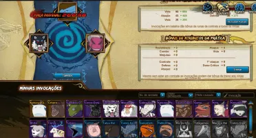Conta Naruto online S59 - 26K de força + ninjas limitados.
