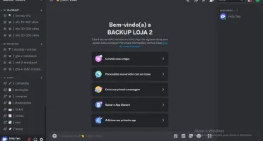 Dois modelos de loja a sua escolha