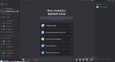 Dois modelos de loja a sua escolha