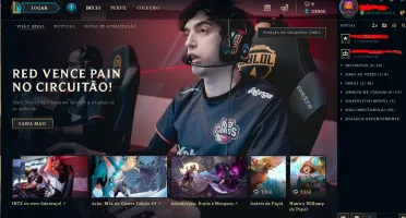 Conta de League Of Legends
