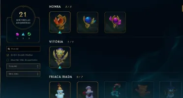 Conta de League Of Legends