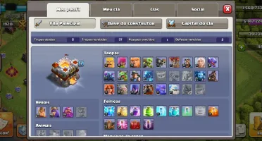 Conta Clash of clans cv11