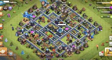 Clash of Clans CV 13 Semi Full - COM TROCA DE NICK