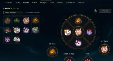 Conta Unranked MD10 5/4 Bronze 3 provisorio + skins