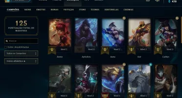 Conta Unranked MD10 5/4 Bronze 3 provisorio + skins