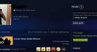 CONTA CSGO PRIME AK1