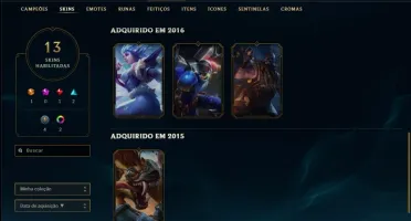 Conta gold 5 com borda platina em flex