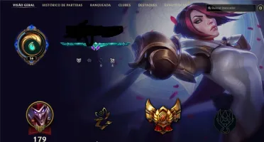 Conta gold 5 com borda platina em flex