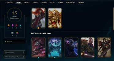 Conta gold 5 com borda platina em flex