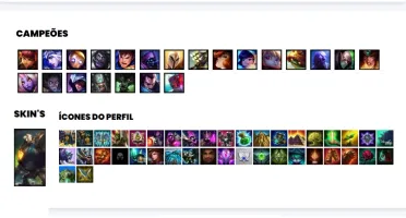 Conta Mestre - League of Legends