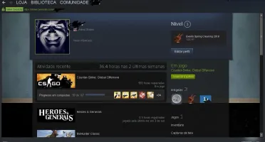 CONTA CSGO GLOBAL COM PRIME