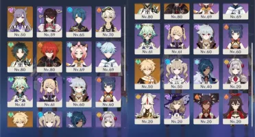 DILUC C1 + XIAO + KEQING + ORGULHO CELESTIAL