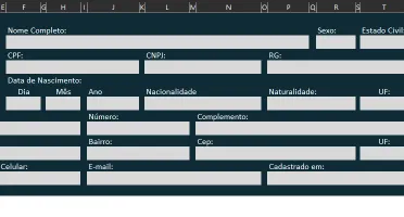 PLANILHA DE CADASTRO DE PACIENTES