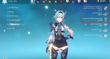 GENSHIN AR56 -XIAO-EULA-RAIDEN-ZHONGLI-VENTI E MUITO MAIS.