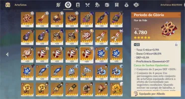 GENSHIN AR56 -XIAO-EULA-RAIDEN-ZHONGLI-VENTI E MUITO MAIS.