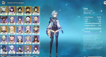 GENSHIN AR56 -XIAO-EULA-RAIDEN-ZHONGLI-VENTI E MUITO MAIS.