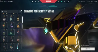Conta Colecionador Valorant - Ascendente - Muita Skin