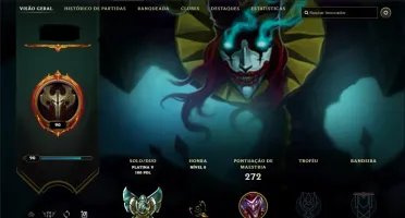 Conta Lol Platina 26 Skins 82 Champs Mmr Alto