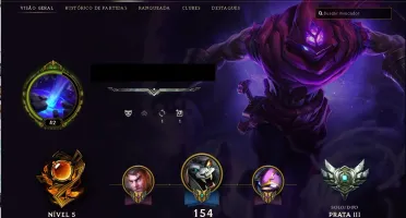 Cotna De League Of Legends Prata 3, Nv. 42