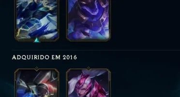 Conta de League of Legends ( RARA)
