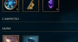 Conta de League of Legends ( RARA)