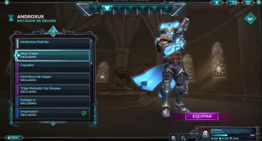 Conta de Paladins + de 75 skins e itens de passe de batalha