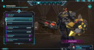 Conta de Paladins + de 75 skins e itens de passe de batalha