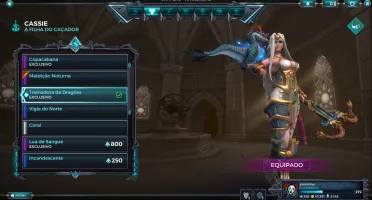 Conta de Paladins + de 75 skins e itens de passe de batalha