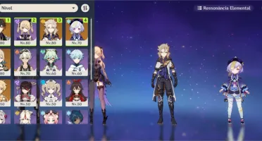 AR 50 Zhongli, Albedo, Qiqi, Jean + Armas T5