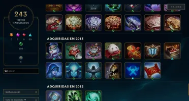 Conta lol com Riven campeonato 2012 e mais skins raras