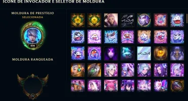 Conta lol com Riven campeonato 2012 e mais skins raras