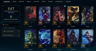 Conta League of Legends