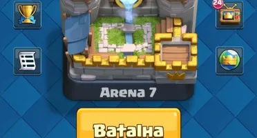 Conta Clash Royale, com 1 lendária.