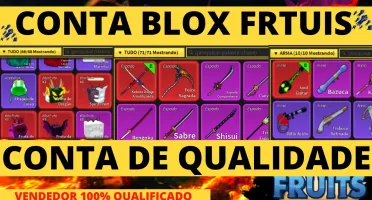 Conta De Blox Fruits