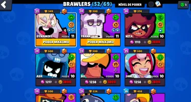 Conta brawl stars