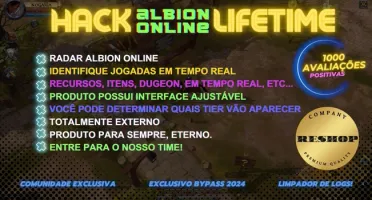 RADAR HACK ALBION - VITALÍCIO - ENTREGA AUTOMATICA 🟢