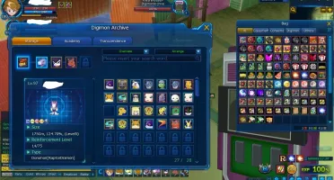 conta lv 100 com 3 jogress e varias bms 5/5