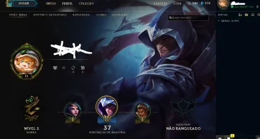 Conta smurf LOL