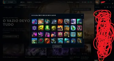 Conta smurf LOL