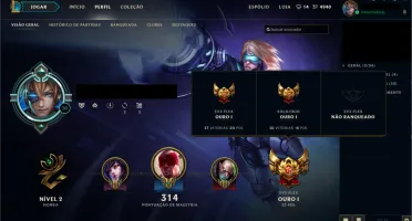 ACC LOL QUASE FULL CHAMPS GOLD 1