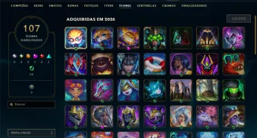 Mestre com 120 Champs e 41 Skins ( 591 PDL )