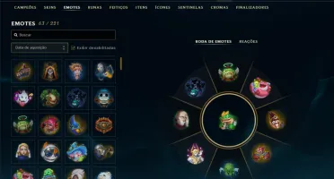 Mestre com 120 Champs e 41 Skins ( 591 PDL )