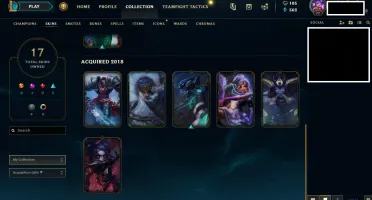 CONTA LOL PRATA 1 • 75 CHAMP + 35 SKIN R$ 60,00