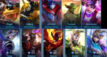 Conta TOP Mobile Legends